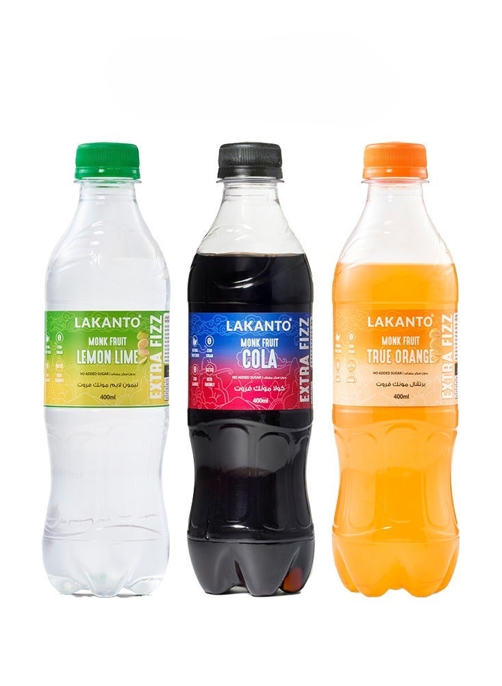 LAKANTO Naturally Sweetened Beverages With Monkfruit - 400 ml - Image 1